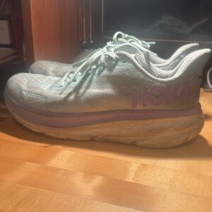 Hoka Women's Light Teal & Lavender Running Shoes
